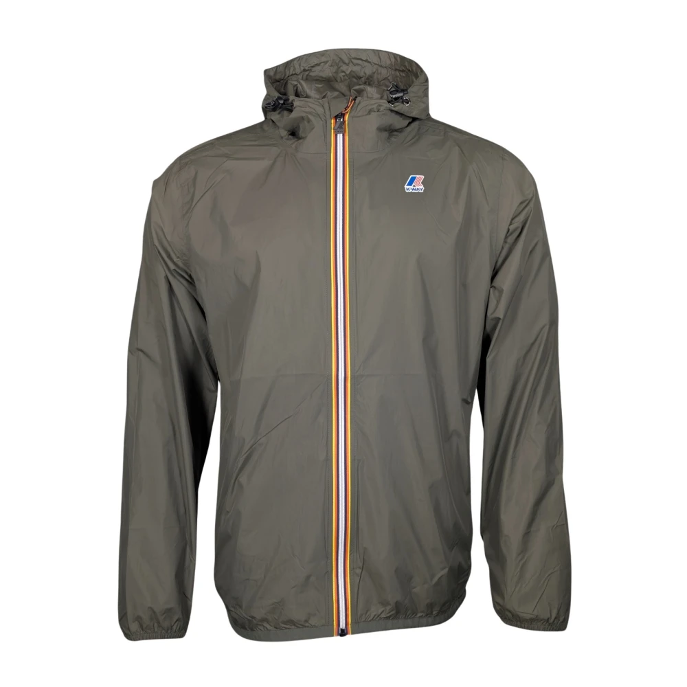 K-Way Men's Green Le Vrai 4.0 Claude - Rain Jackets - M - Jackets
