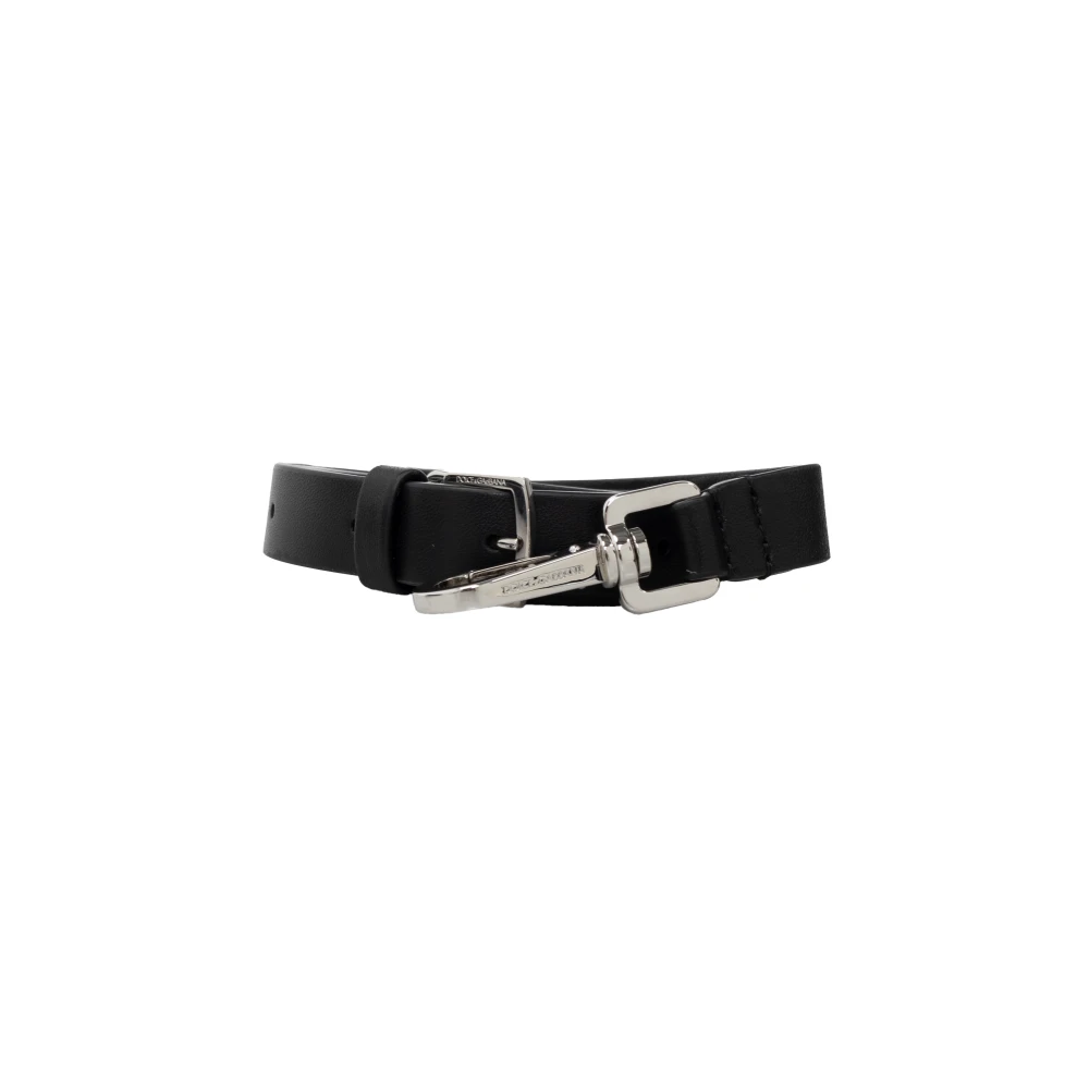 Dolce & Gabbana Leren schoudertas Black Heren