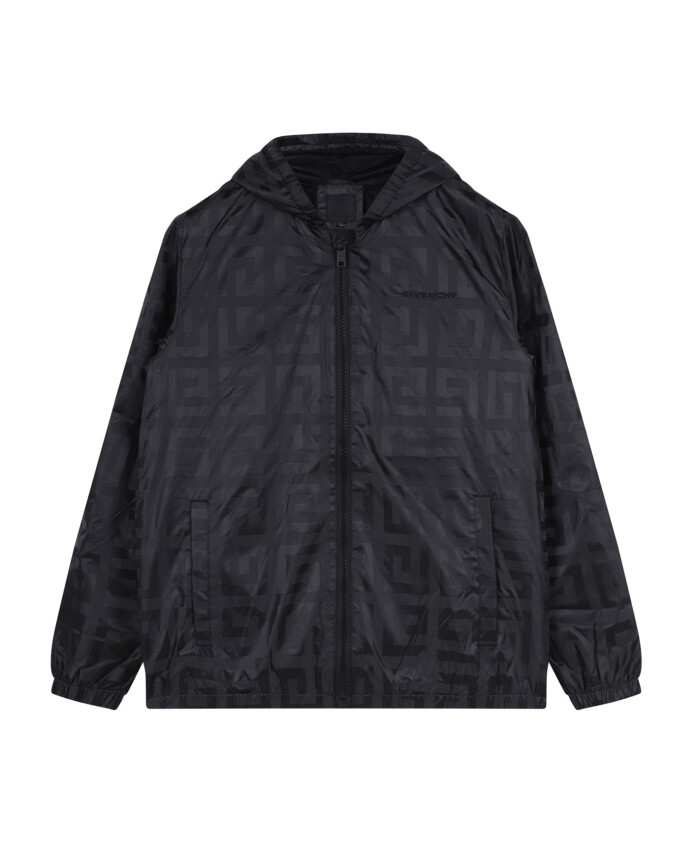 logo-print-zwart-mesh-panel-jas
