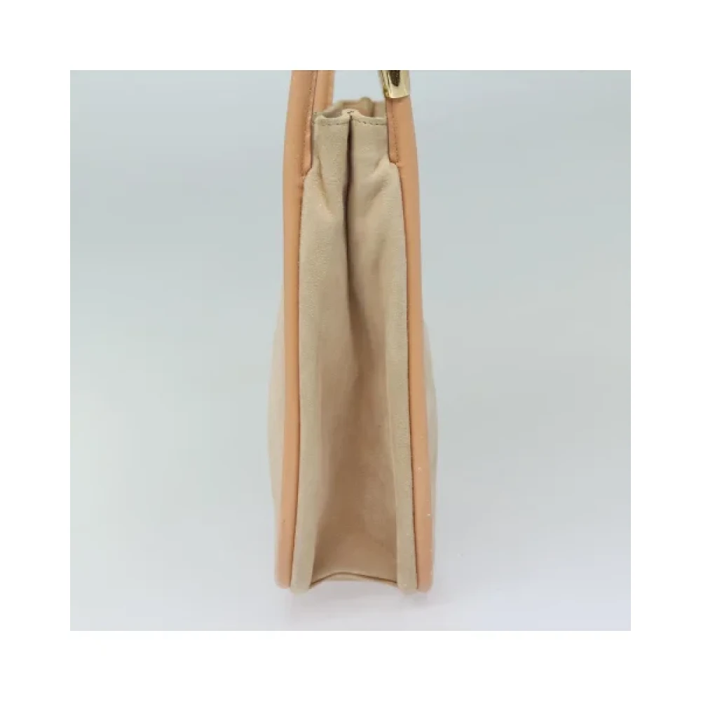Gucci Vintage Pre-owned Suede gucci-bags Beige Dames