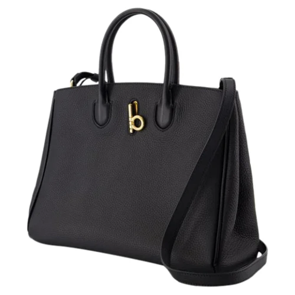Burberry Leather handbags Black Dames