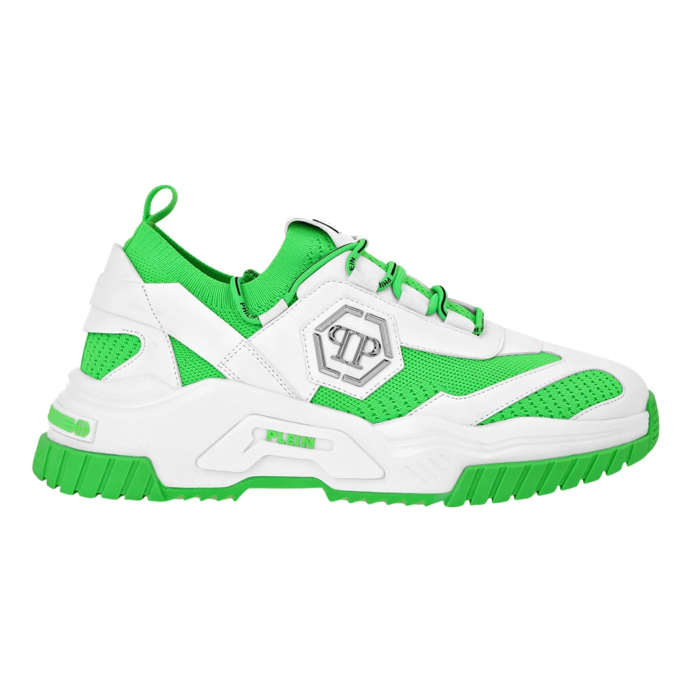 Philipp Plein Predator Sneakers unisex Schoenen Groen