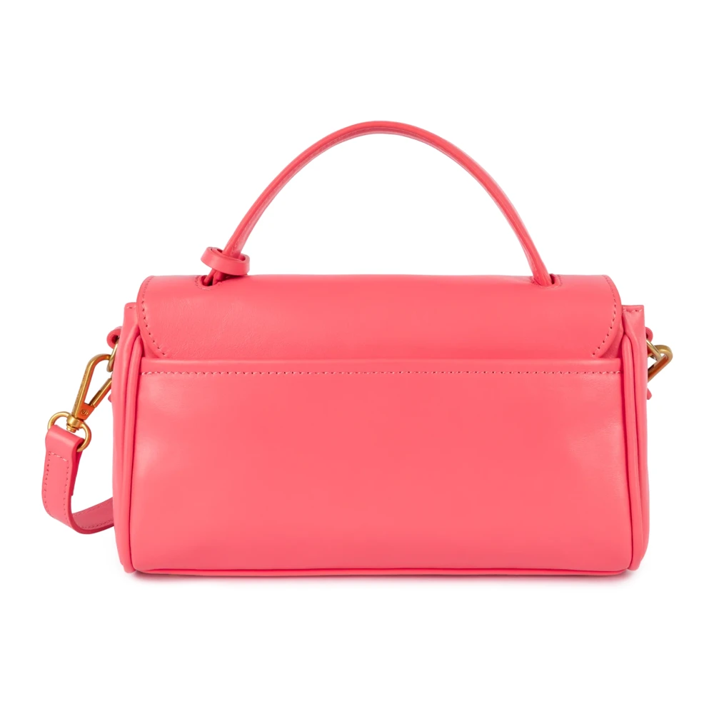 Lancaster Grace Flap Handtas met Sluiting Pink Dames