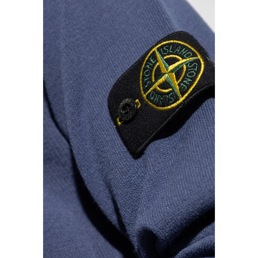 Stone Island Wollen trui Blue Heren