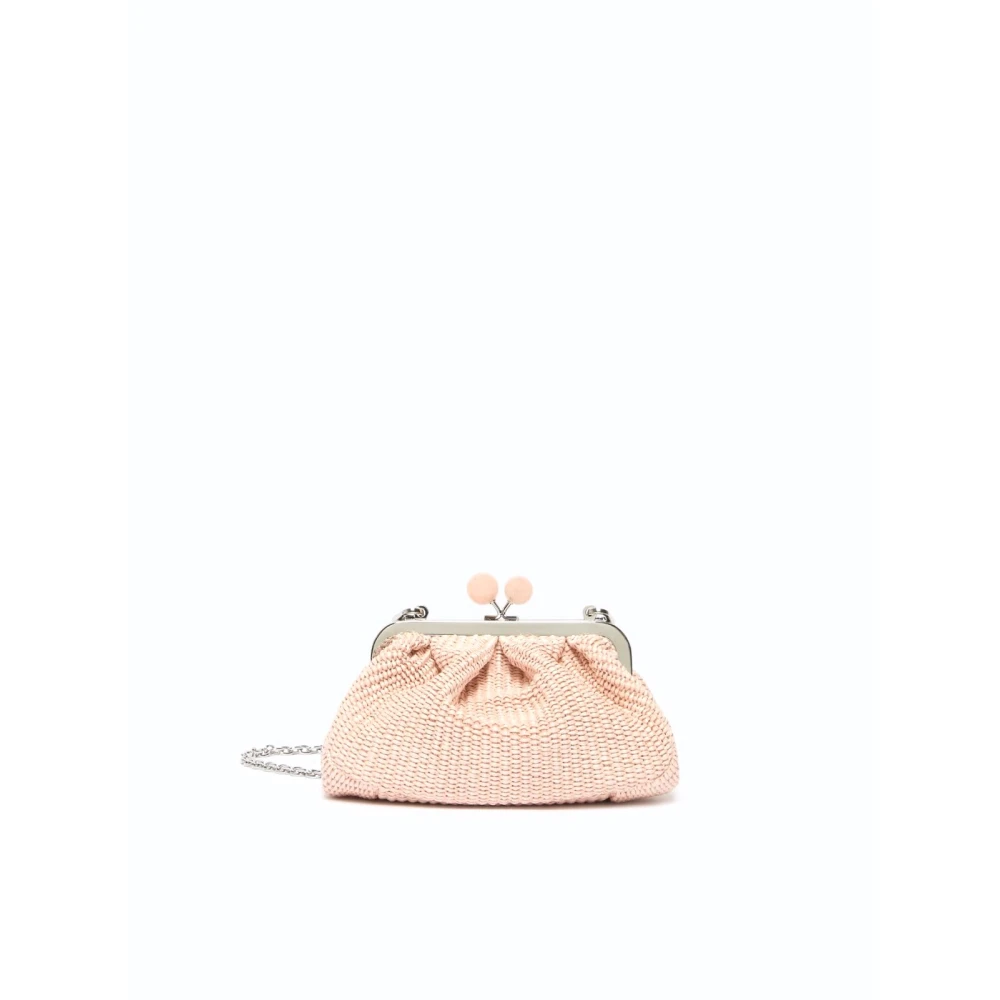 Weekend Max Mara Women's Pink Clutches, One Size, Pasticcino Bag