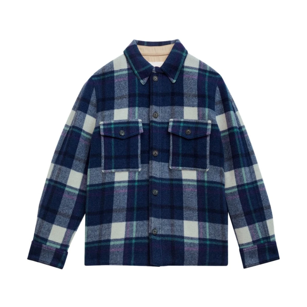 Isabel marant Blauwe Kervon Shirt Blue Heren