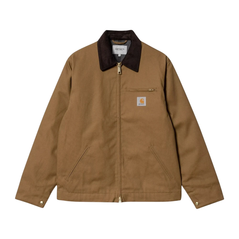 Carhartt Wip , Winter Jackets, Male, Brown, L, Detroit Jacket Brown Tobacco Warm Comfortable - Image 5