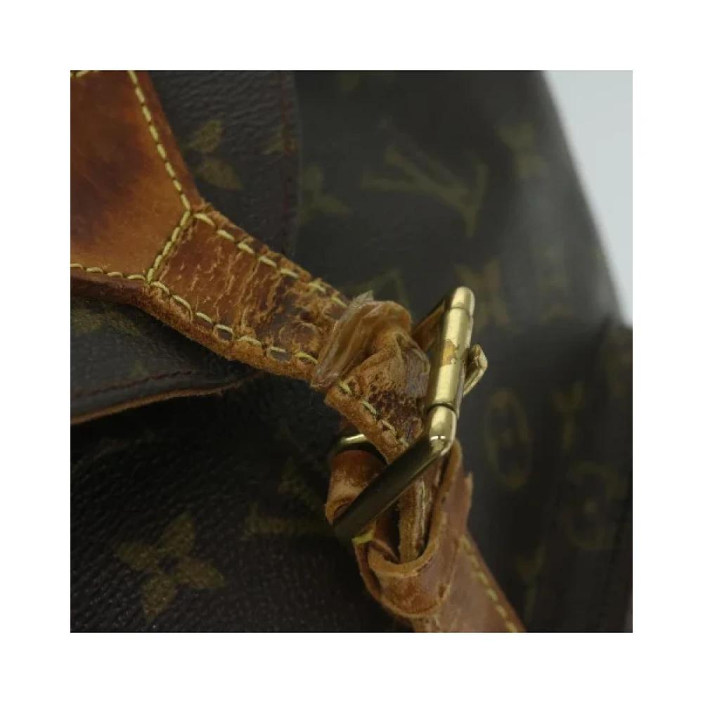 Louis Vuitton Vintage Pre-owned Canvas backpacks Brown Dames