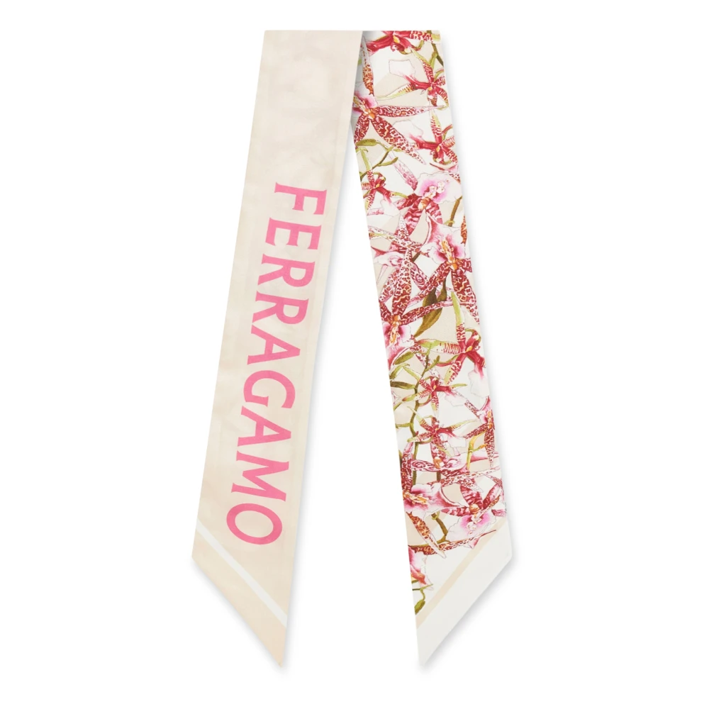 Ferragamo Women's Multicolor Silk Scarves, One Size, Gaia Silk Scarf