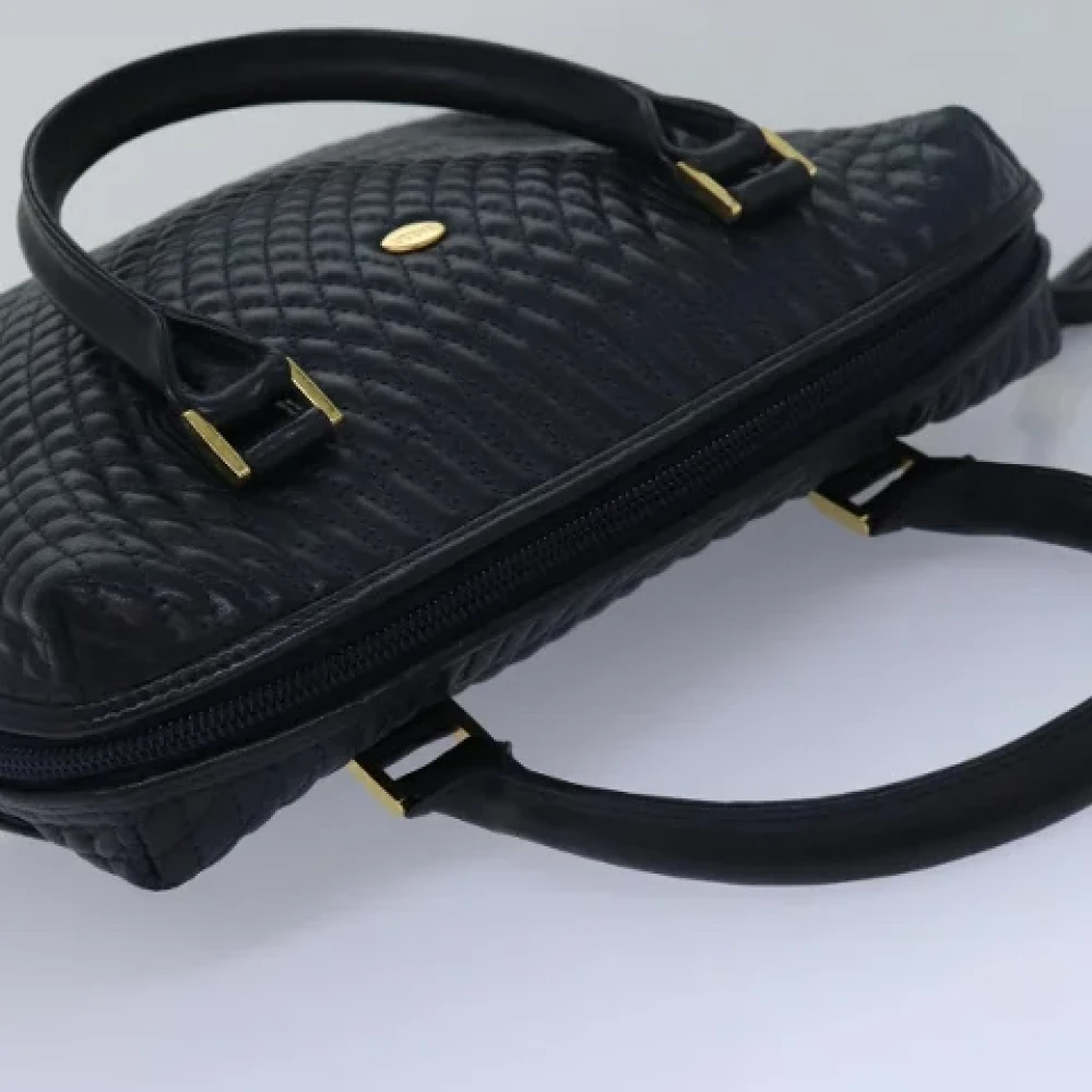 Bally Pre-owned Leather handbags Blue Dames