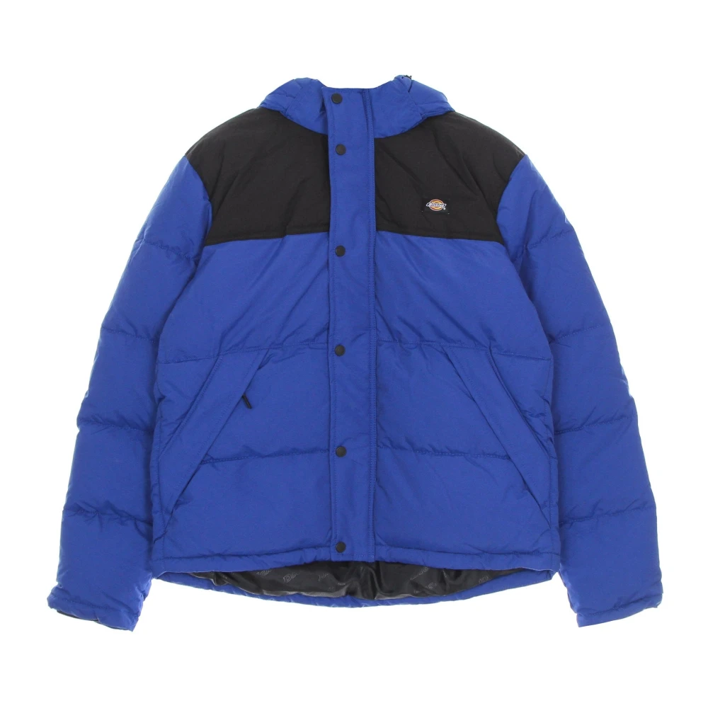 Dickies Blauwe Donsjas met Afneembare Capuchon Blue Heren