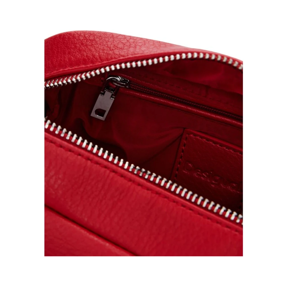Desigual Polyethyleen Handtas Herfst Winter Collectie Red Dames