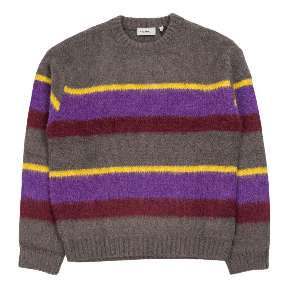 Carhartt WIP Gestreepte Gebreide Trui in Multikleur Multicolor Heren