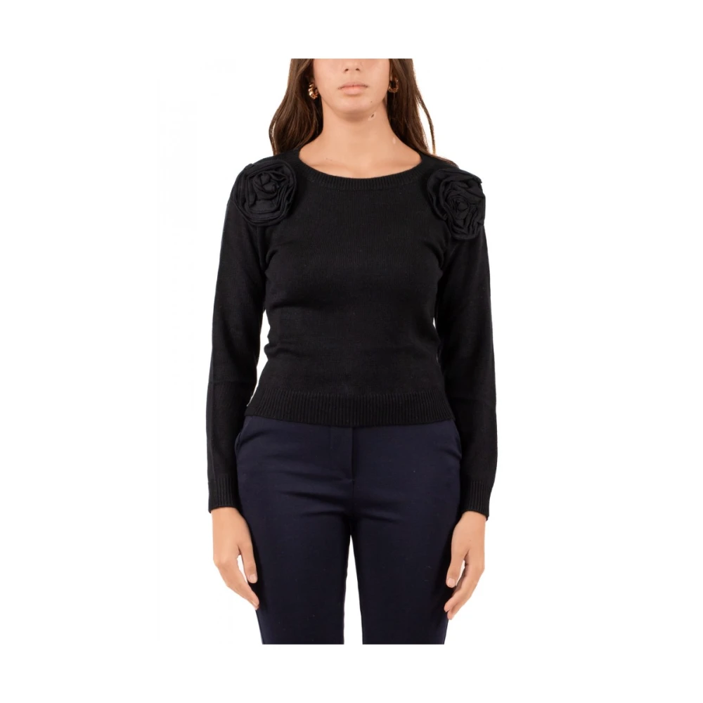 Luckylu Stijlvolle Dames Top Black Dames