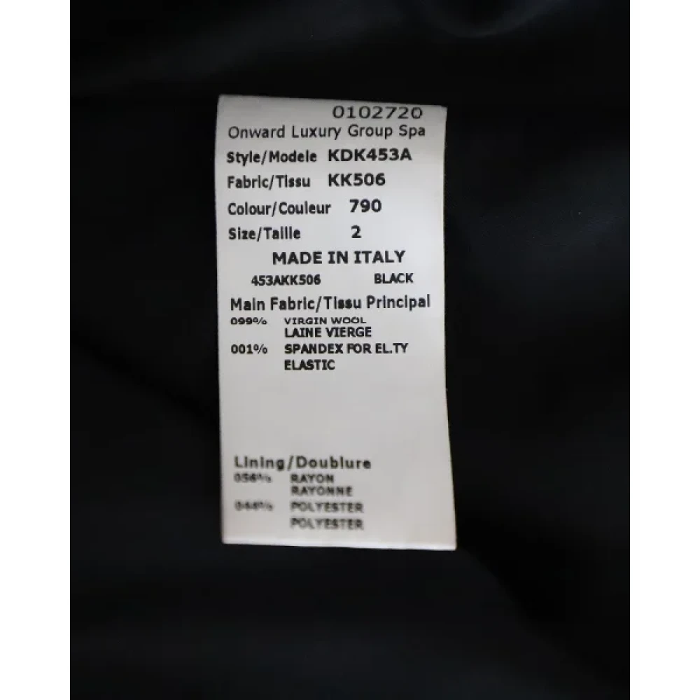 Michael Kors Pre-owned Wool dresses Black Dames