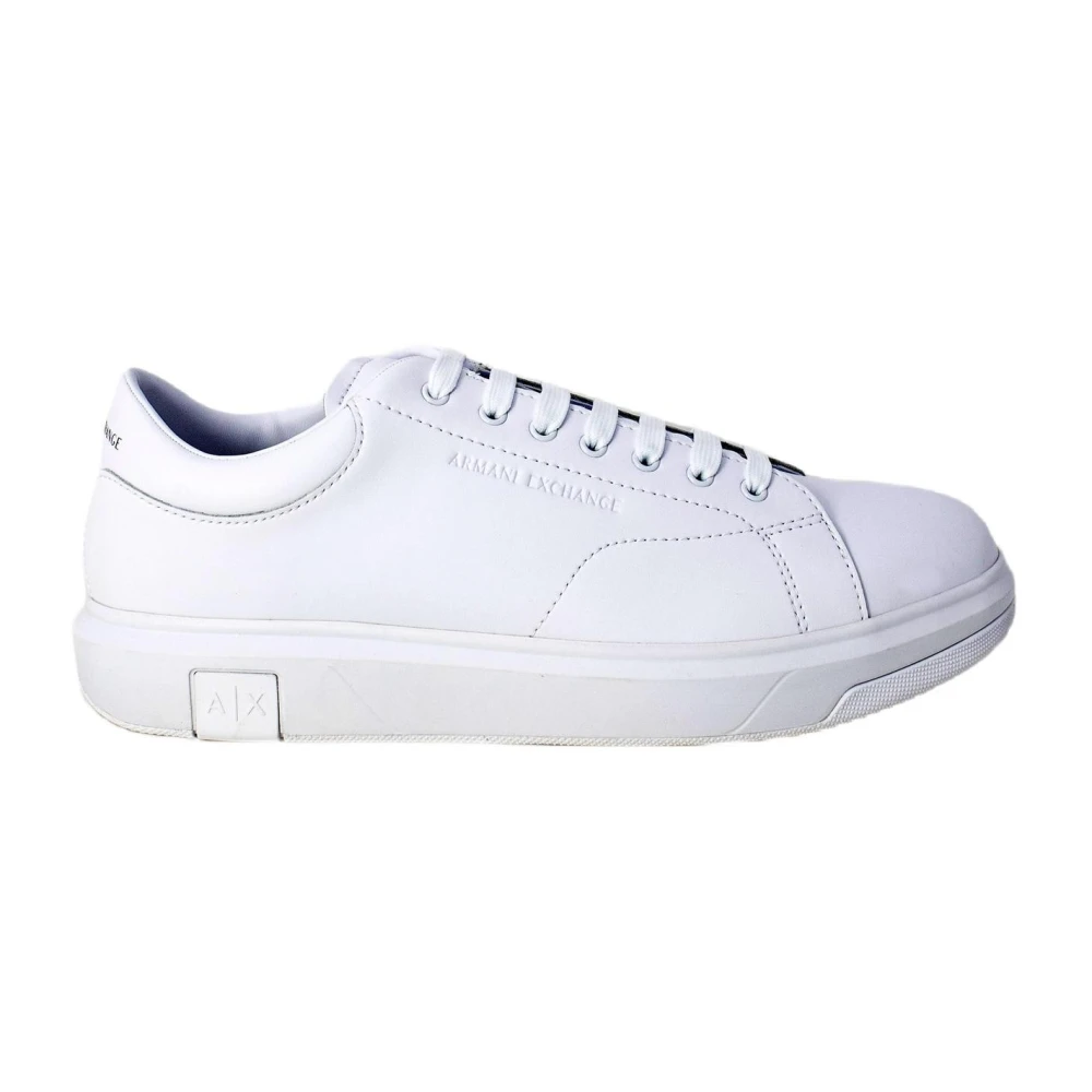 Armani Exchange Uomo Bianco Scarpe, 43 1/2 Eu, New,