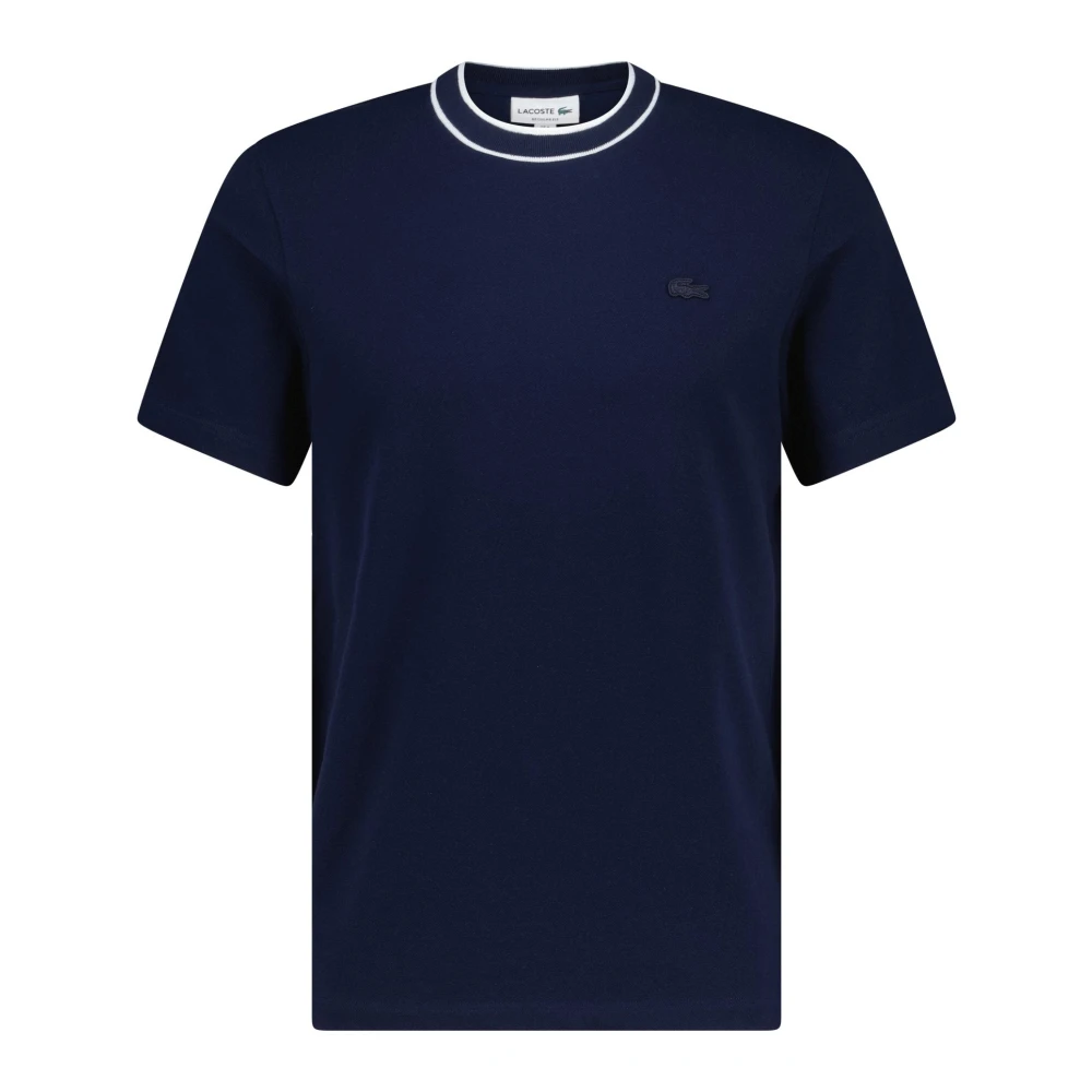 Lacoste Klassiek Navyblauw Katoenen Piqué T-Shirt Blue Heren