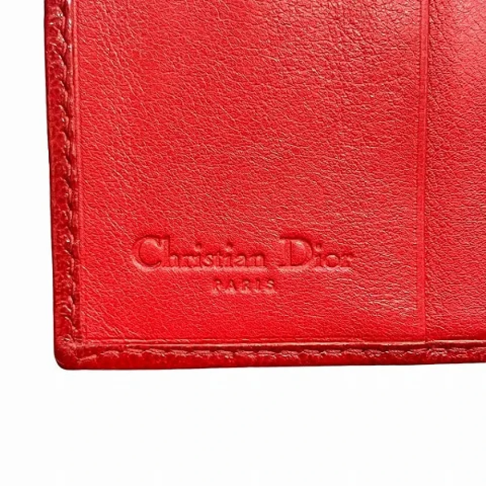Dior Vintage Pre-owned Canvas wallets Brown Dames