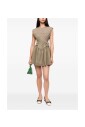 robe-courte-beige-a-pois