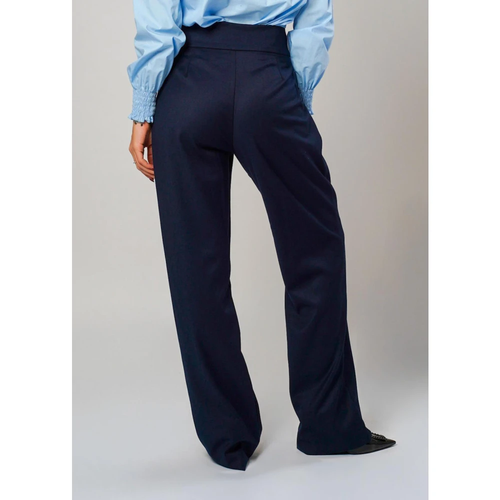H2O Klassieke elegante moderne broek Blue Dames