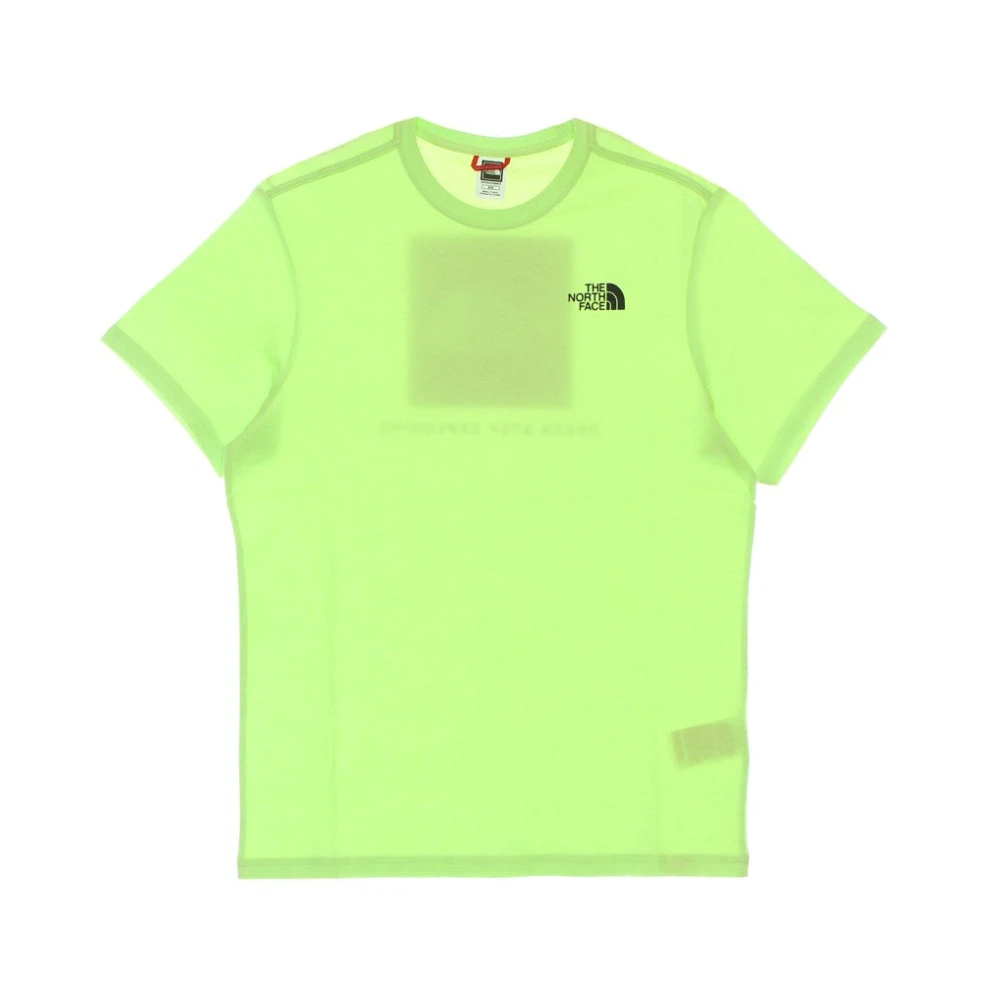 The North Face Groene Tee Korte Mouw Heren T-shirt Green Heren