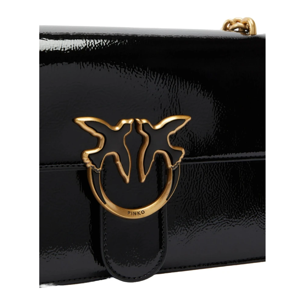 pinko Handtassen in imitatieleer Black Dames