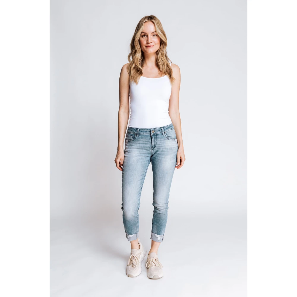 Zhrill Skinny Jeans Nova Blauw Blue Dames