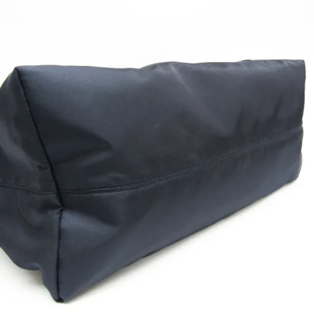 Prada Vintage Pre-owned Leather totes Black Dames