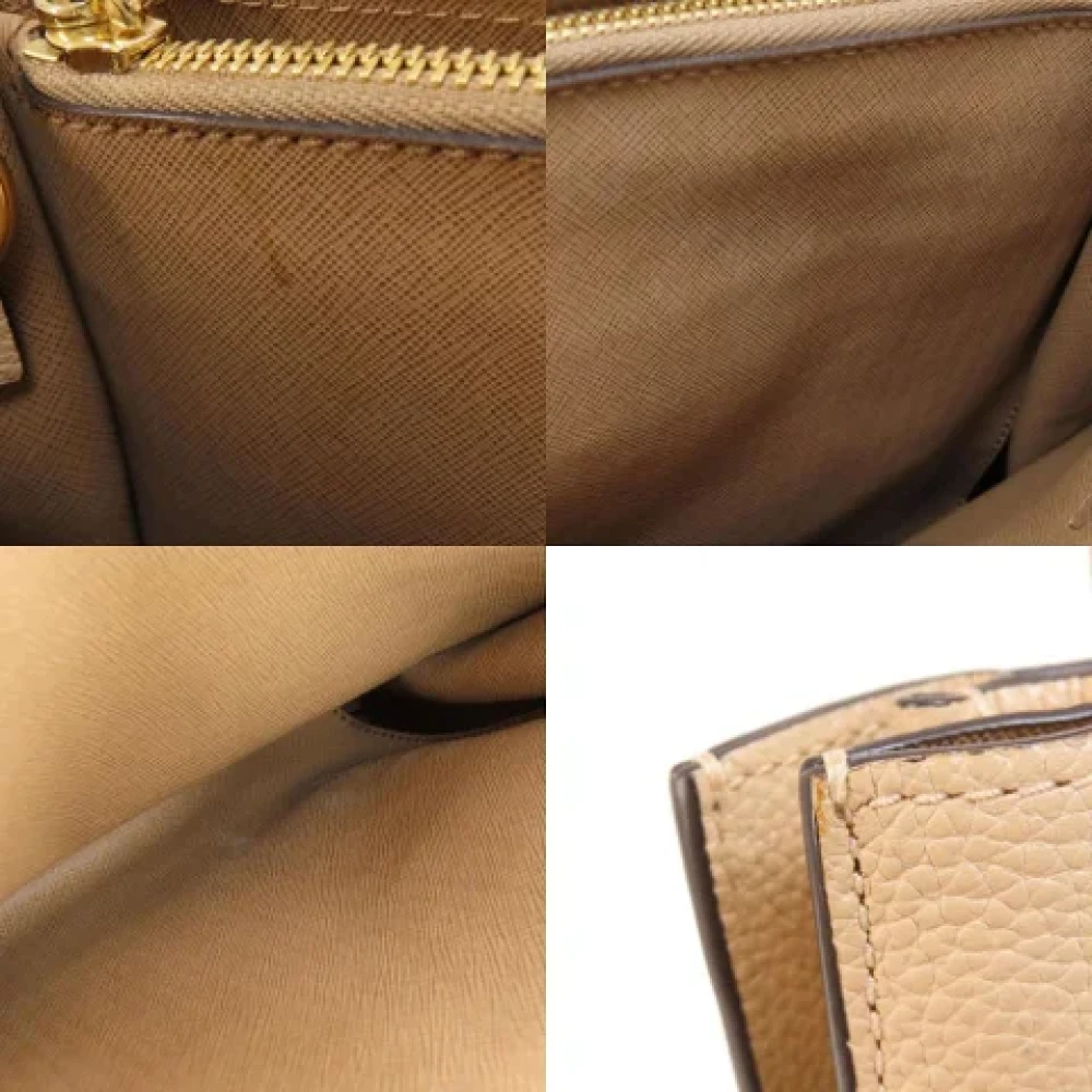 Michael Kors Pre-owned Fabric totes Beige Dames
