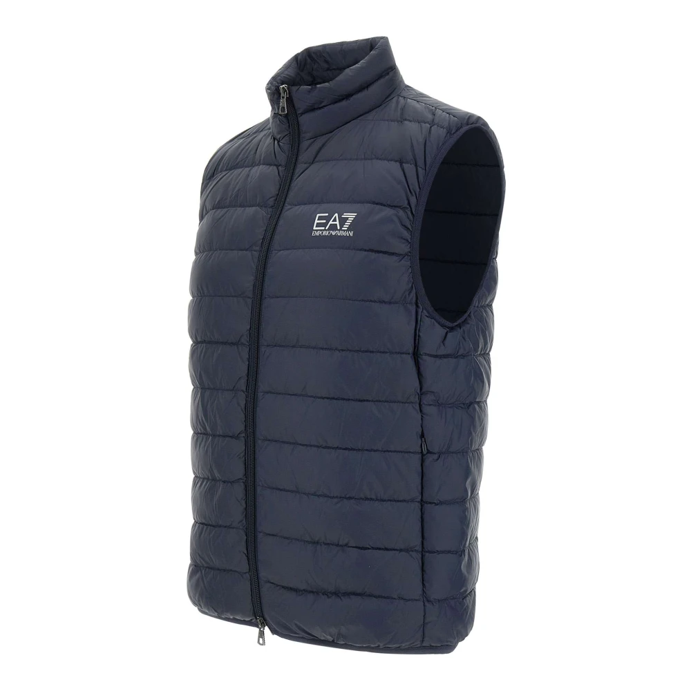 Emporio Armani EA7 Stijlvolle Jassen Collectie Blue Heren