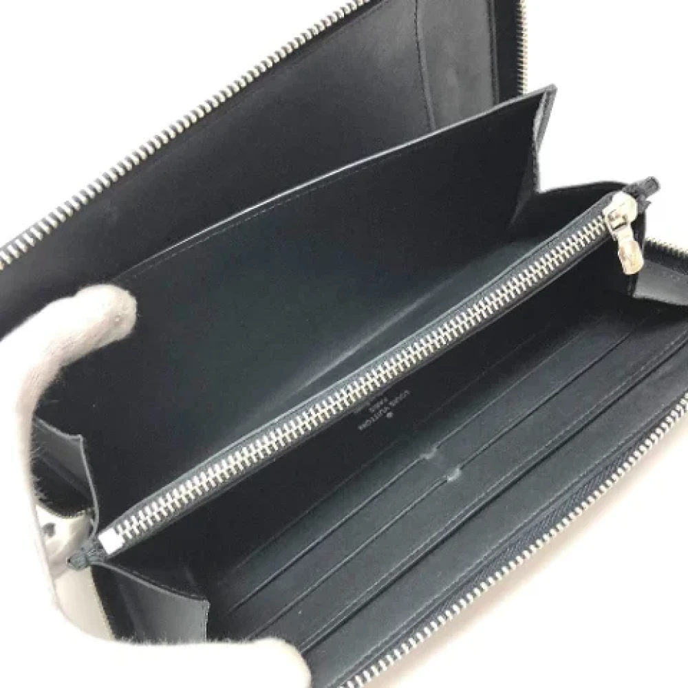 Louis Vuitton Vintage Pre-owned Leather wallets Black Dames