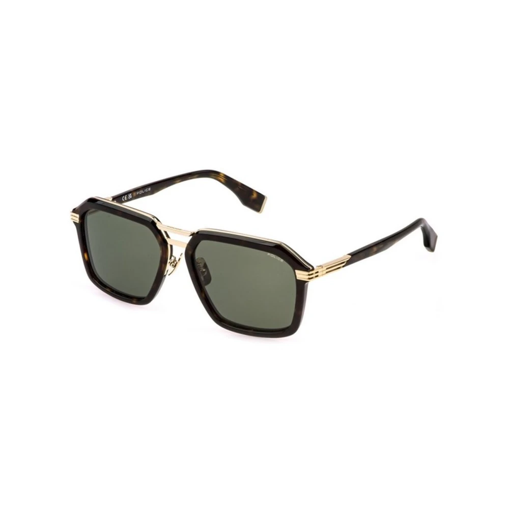 Police Men's Yellow Sunglasses, 58 Mm, Splq92 Mercury 2 Sunglasses