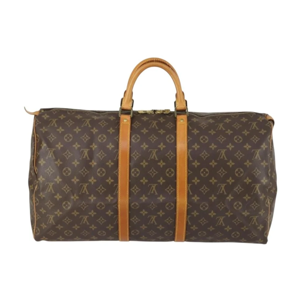 Louis Vuitton Vintage Women's Brown Pre-Owned Keepall Duffle Bag