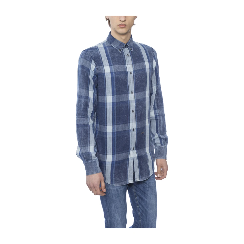 Dsquared2 Normaal shirt Blue Heren