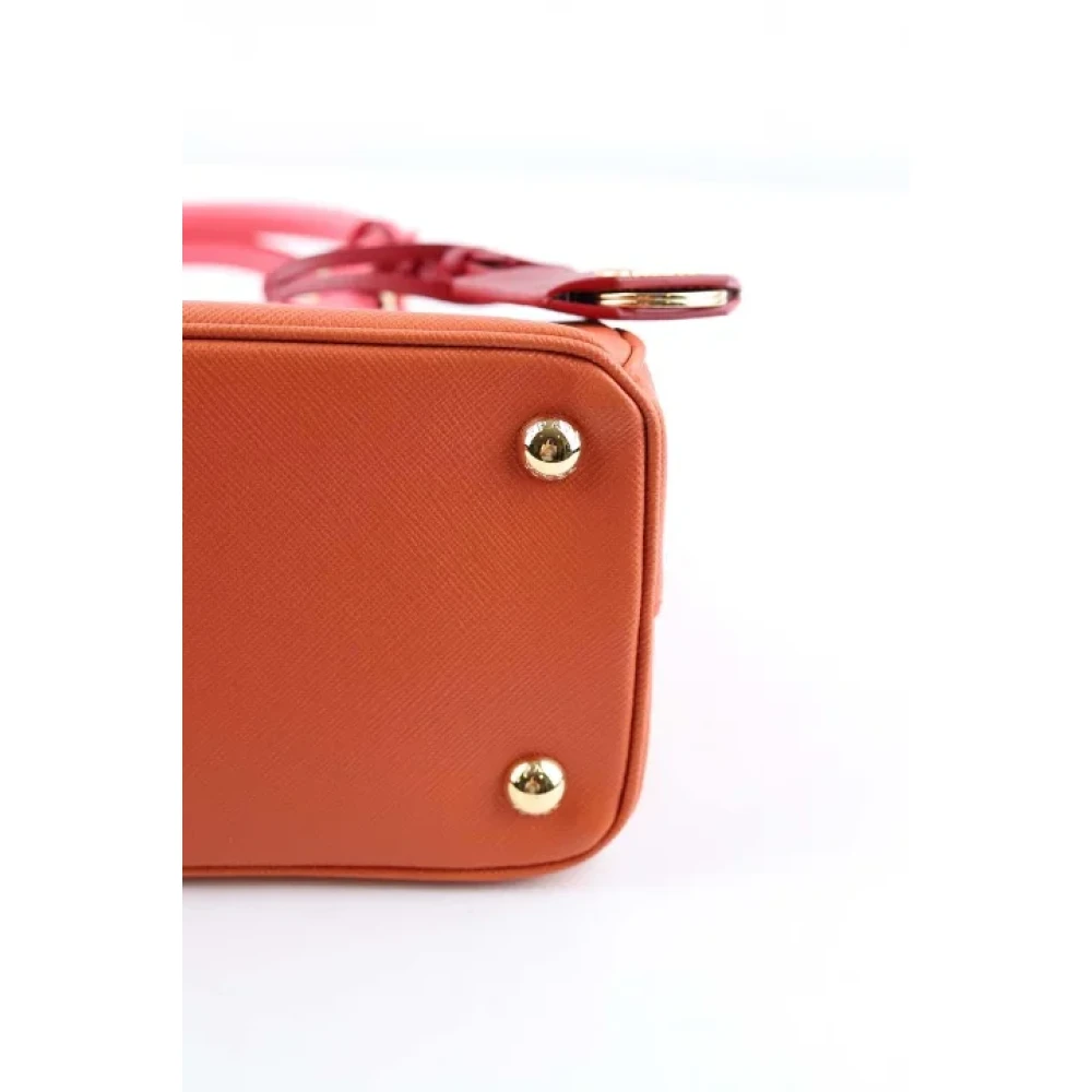 Prada Vintage Pre-owned Leather prada-bags Pink Dames