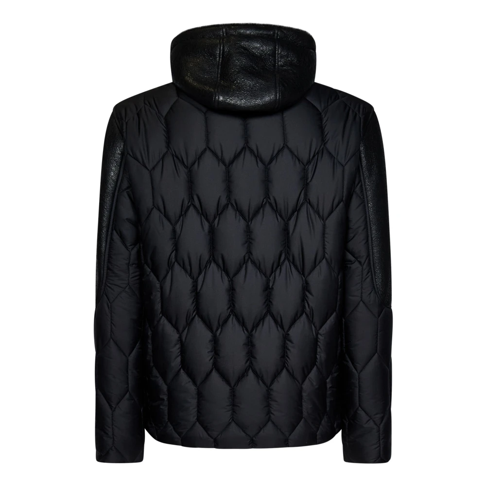 Dfour Down Jackets Black Heren