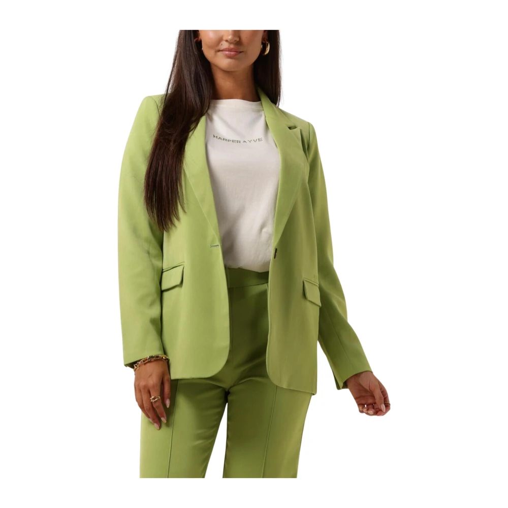 Harper & Yve Groene Yagger-bl Damesblazer Green Dames