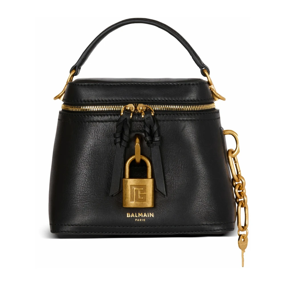 Balmain - Bags > Handbags - Black - Balmain - Modalova