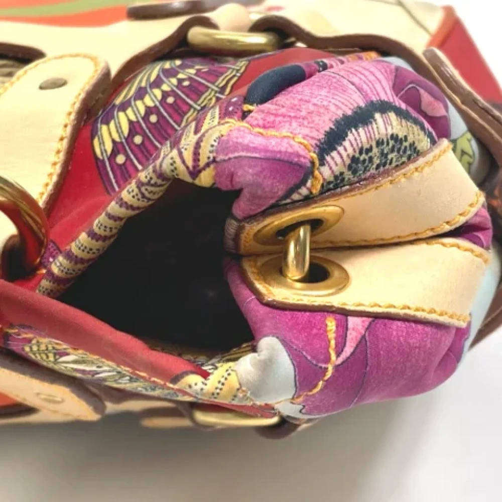 Salvatore Ferragamo Pre-owned Fabric shoulder-bags Multicolor Dames