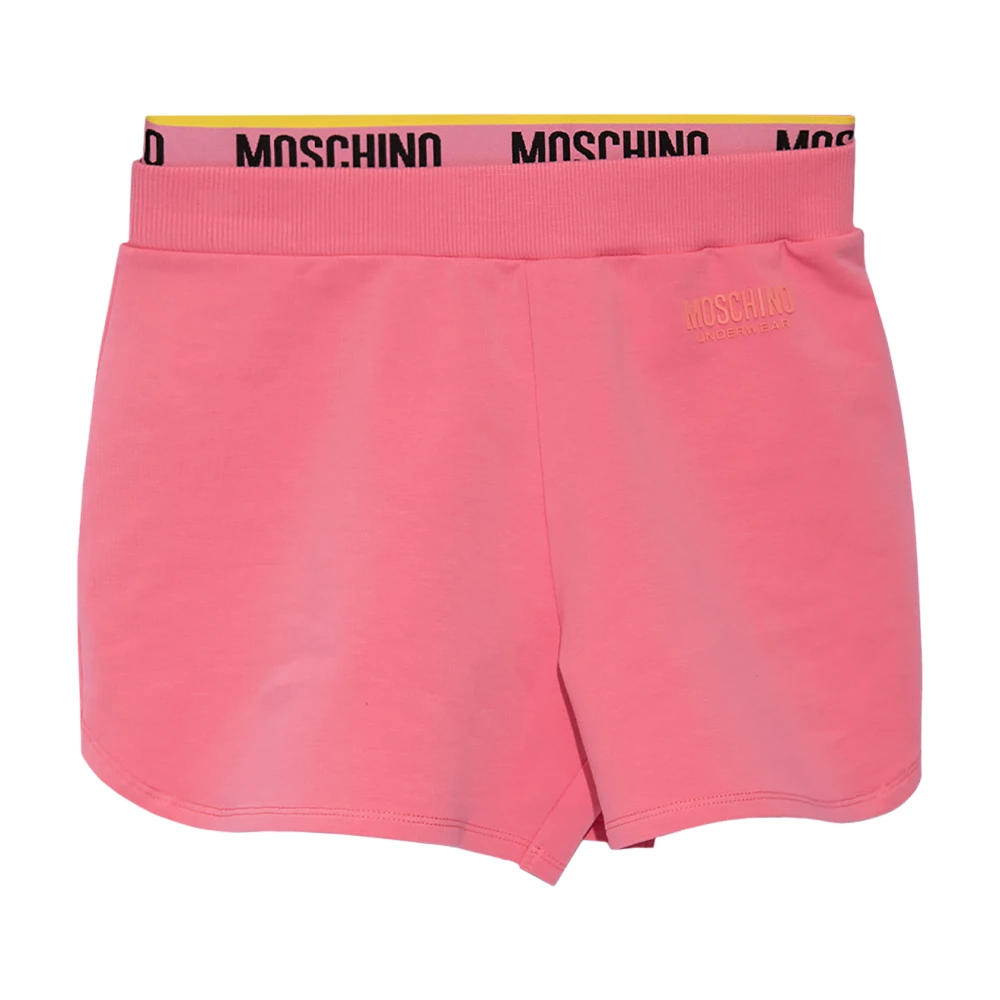 Moschino Mujer Rosado Pantalones Cortos, Rosa, Talla: L