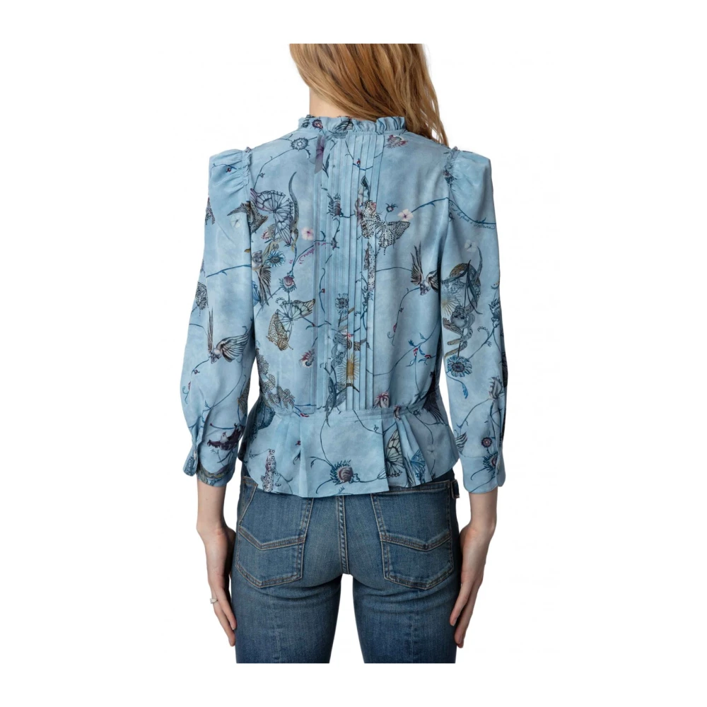 Zadig & Voltaire Stijlvolle Blouse Multicolor Dames