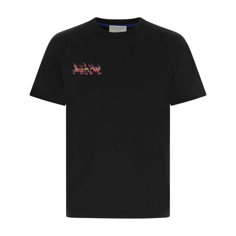 Koché Zwart katoenen t-shirt Black Heren