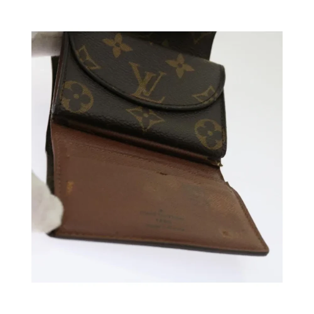 Louis Vuitton Vintage Pre-owned Coated canvas wallets Brown Dames