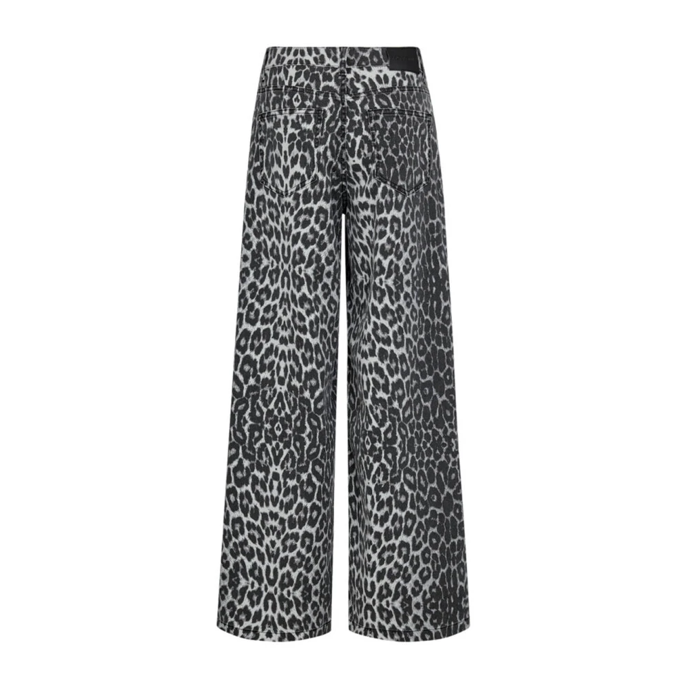 Co'Couture Leo Wide Pants Gray Dames