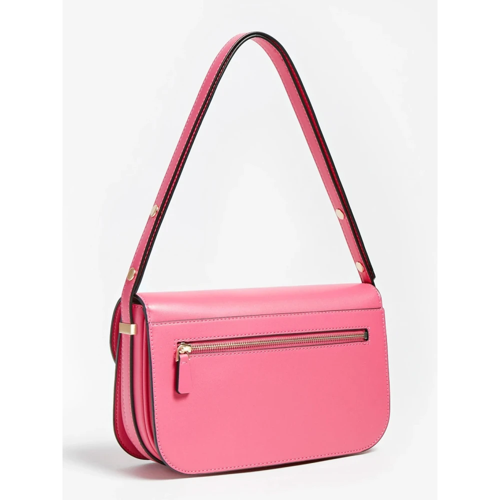 Guess Schoudertas Handtas Fuchsia Pink Dames