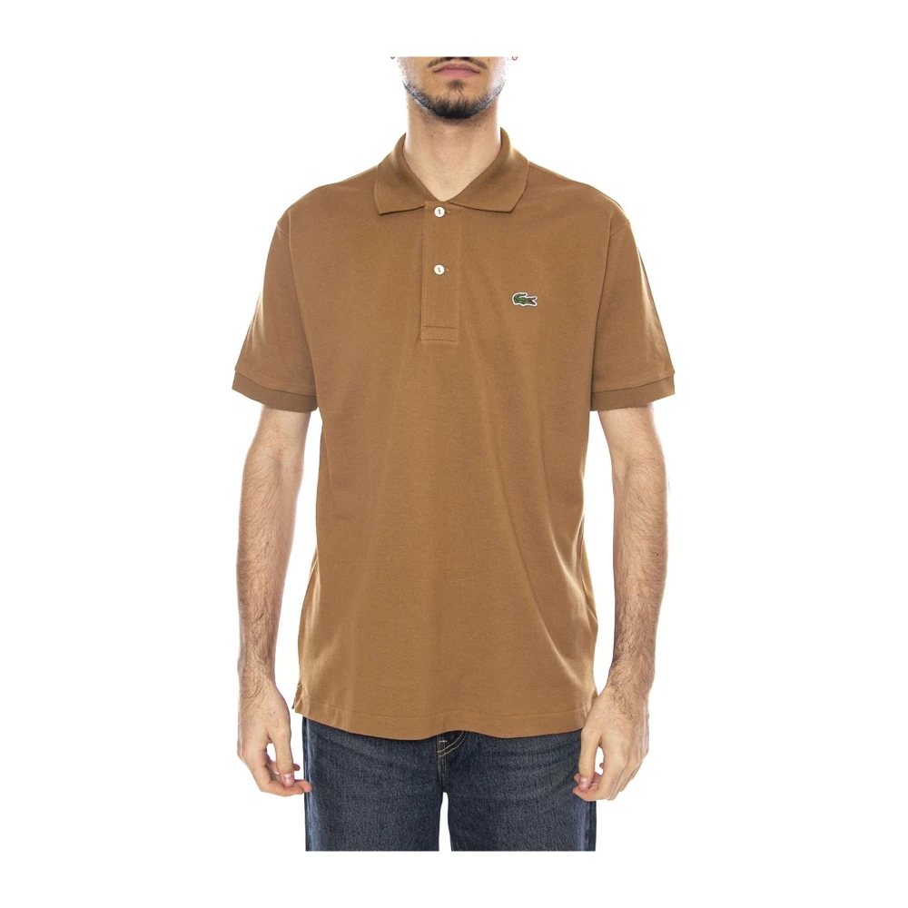 Lacoste Herr Brun Toppar L, Pikétröjor