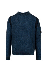 Niebieski Sweter z Wzorem Vanisé