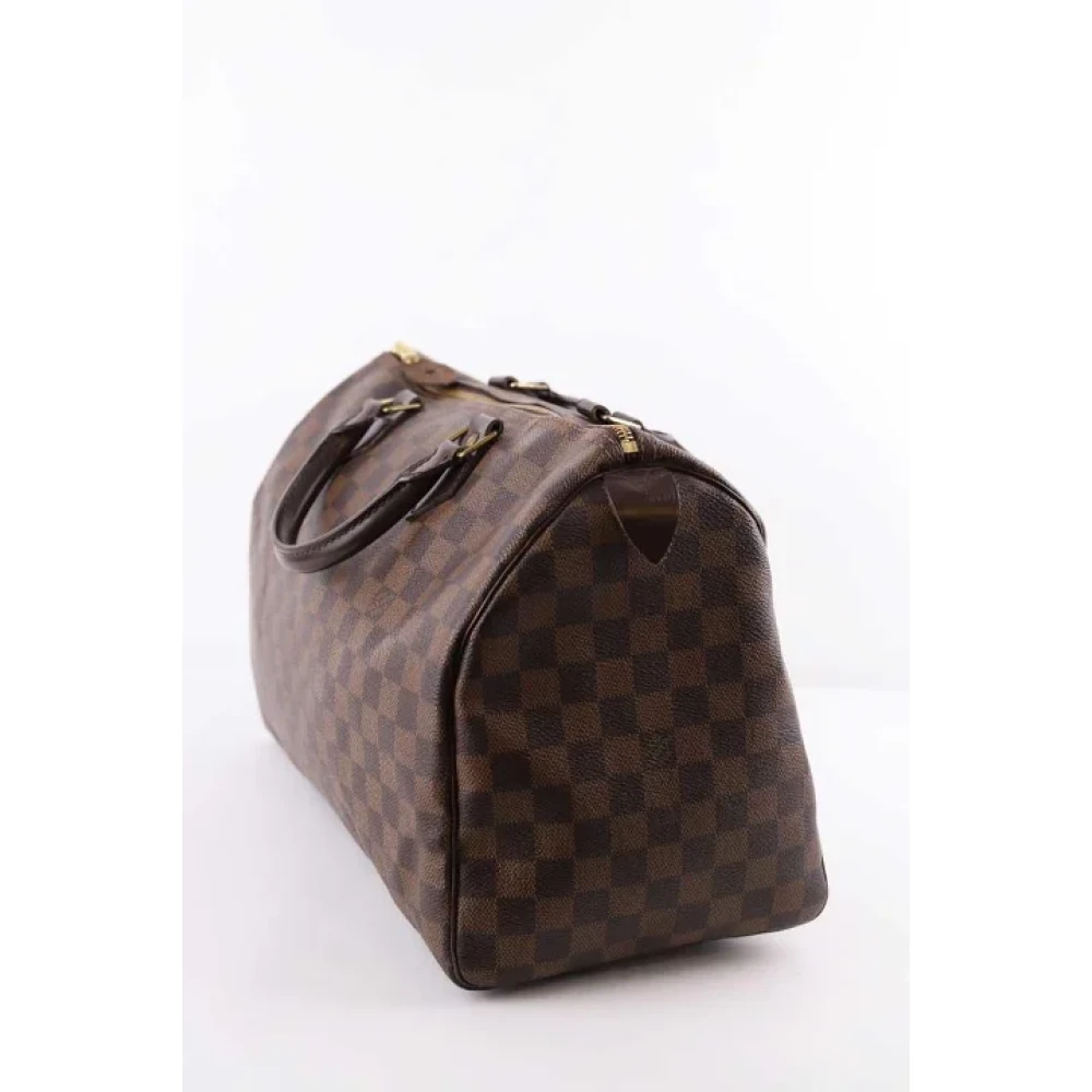 Louis Vuitton Vintage Pre-owned Leather handbags Brown Dames