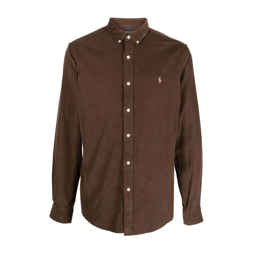 Ralph Lauren Bruine overhemden Brown Heren
