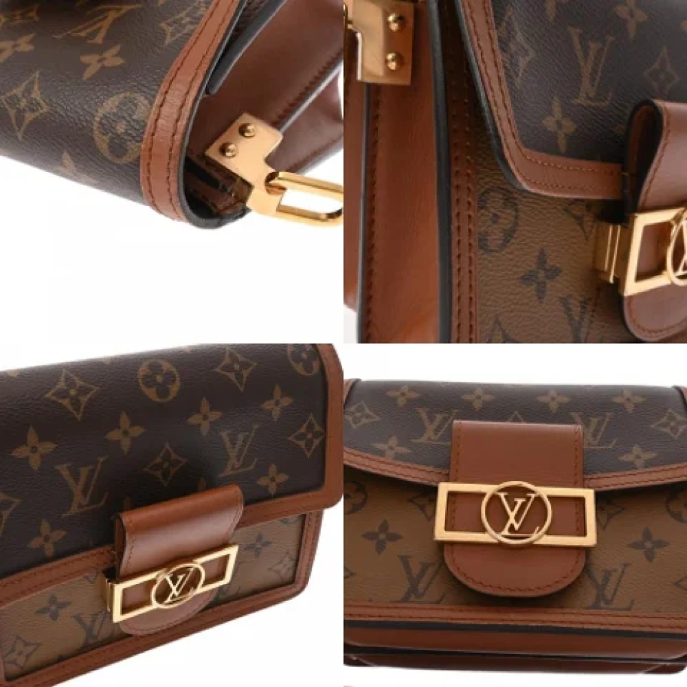 Louis Vuitton Vintage Pre-owned Canvas clutches Brown Dames